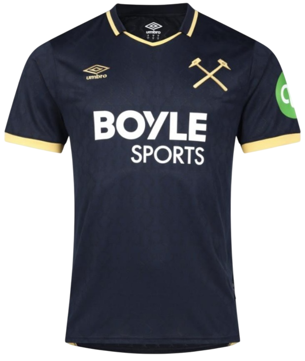 Camisa III West Ham 2025 2026 Umbro oficial 